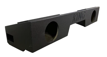 King Boxes AK-G36-28 Spray-Lined Dual 8" Box for 2007-18 Chevy/GMC Extended Cab