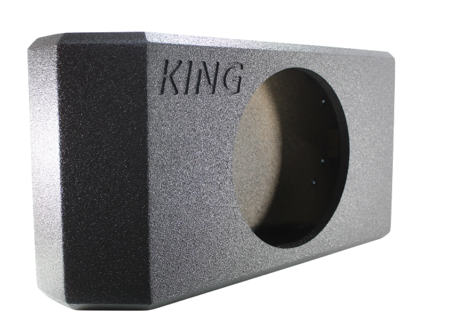 King Boxes AK-JWSG-12 Single 12" Jeep Swing Gate Spraylined Box