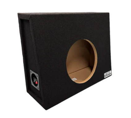 King Boxes AKT110S Single Sealed 10" Wedge Style Subwoofer Box