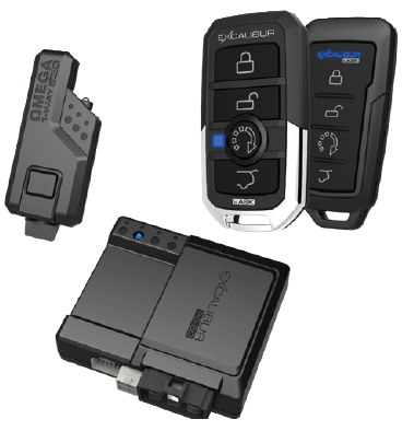Omega Excalibur RS380 1-Way Remote Start and Keyless Entry
