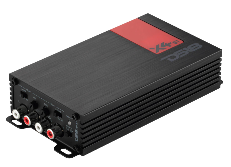 DS18 X4BT 4-Channel Ultra Compact Amplifier with Bluetooth