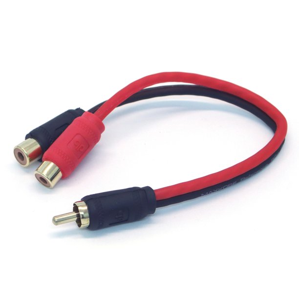 DBLink MEY2F Maxkore RCA 1-Male to 2-Female Splitter
