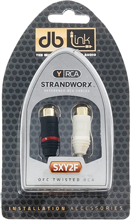DBLink SXY2F Strandworx RCA 1-Male to 2-Female Splitter