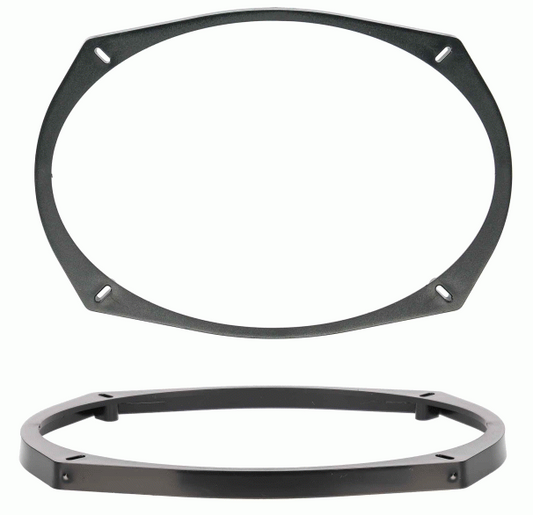 Metra 82-6902 Universal 1/2" Plastic Spacer Rings for most 6x9" Speakers