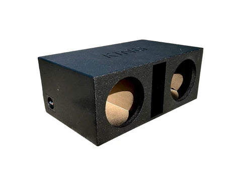 King Boxes AK-10DVXL Spray-Lined Dual Vented 10" XL Subwoofer Box