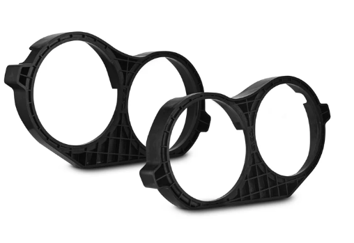 DS18 RY-HD210SBMB.1423 Harley Davidson Bag Dual 10" Woofer Conversion Rings