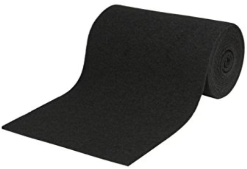 Metra AC301-5 Black Plush Carpet for Custom Subwoofer Boxes - 5 yards