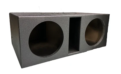 King Boxes AK-12DVXL Spray-Lined Dual Vented 12" XL Subwoofer Box