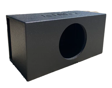 King Boxes AK-12VLS Spray-Lined Single Vented 12" Subwoofer Box