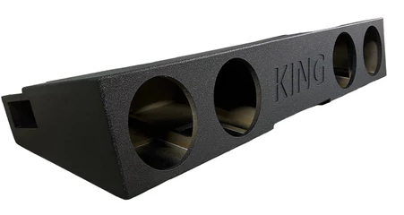 King Boxes AK-G25-48 Spray-Lined Quad 8" Box for 2007-16 Chevy/GMC Crew Cab