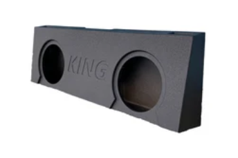 King Boxes AK-GMC17-12 Dual 12" Spray-lined Box 2007-13 Chevy/GMC Crew Cab