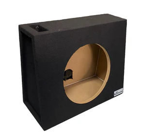 King Boxes AKT112 Single Vented 12" Wedge Style Subwoofer Box