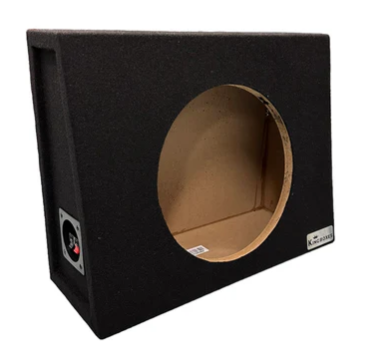 King Boxes AKT112S Single Sealed 12" Wedge Style Subwoofer Box