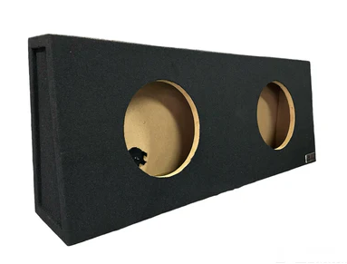King Boxes AKT210 Dual Sealed 10" Wedge Style Subwoofer Box
