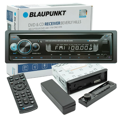 Blaupunkt BEVERLYHILLS150 Single-Din CD Player with Bluetooth