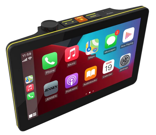 Jensen CAR10TC 10.1″ Receiver with Wireless Apple CarPlay and Android Auto