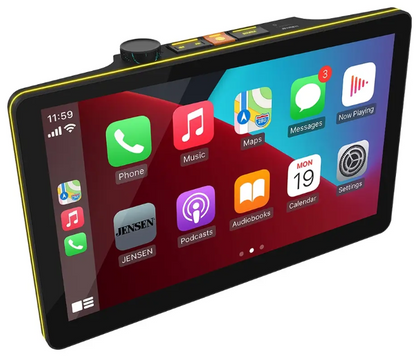 Jensen CAR12TC 12″ Receiver with Wireless Apple CarPlay and Android Auto