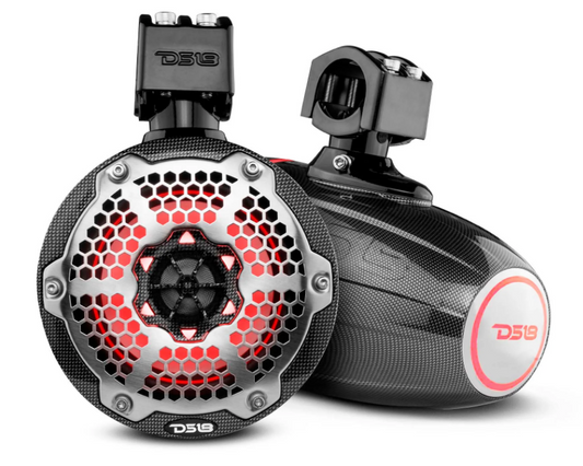 DS18 CF-X6TP / NXL-X6TP Loaded Marine Towers with 6.5" Speakers