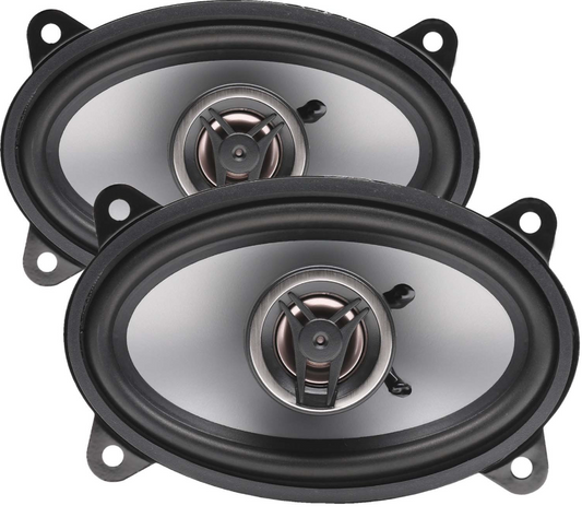 Crunch CS46CX 4x6" Speakers, 2-Way