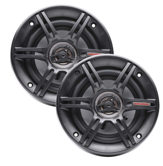 Crunch CS65CXS 6.5" Shallow Speakers, 2-Way