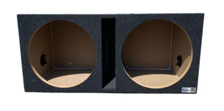 King Boxes D12V Dual Vented 12" Subwoofer Box