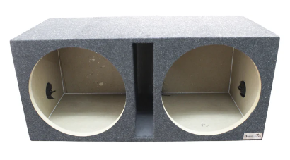 King Boxes D15V Dual Vented 15" Subwoofer Box