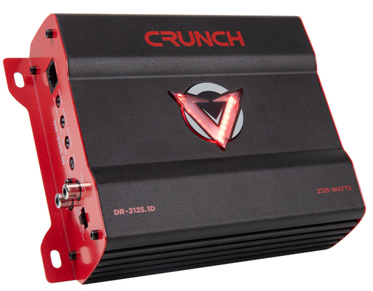 Crunch V-Drive DR-2125.1D 1-Channel Amp 2125W Max