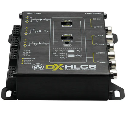 DBLink DX-HLC6 6 Channel High Low Converter with Summing