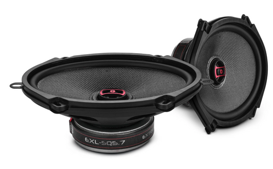 DS18 EXL-SQ5.7 5x7" / 6x8" 2-Way 3 Ohm Coaxial Speakers