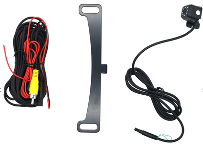 F1RST F1P-LPLED Universal License Plate or Base Mount Back-up Camera with LEDs