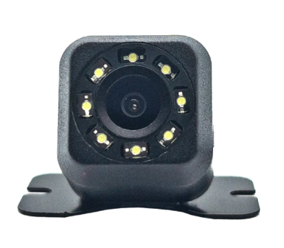 F1RST F1P-LPLED Universal License Plate or Base Mount Back-up Camera with LEDs