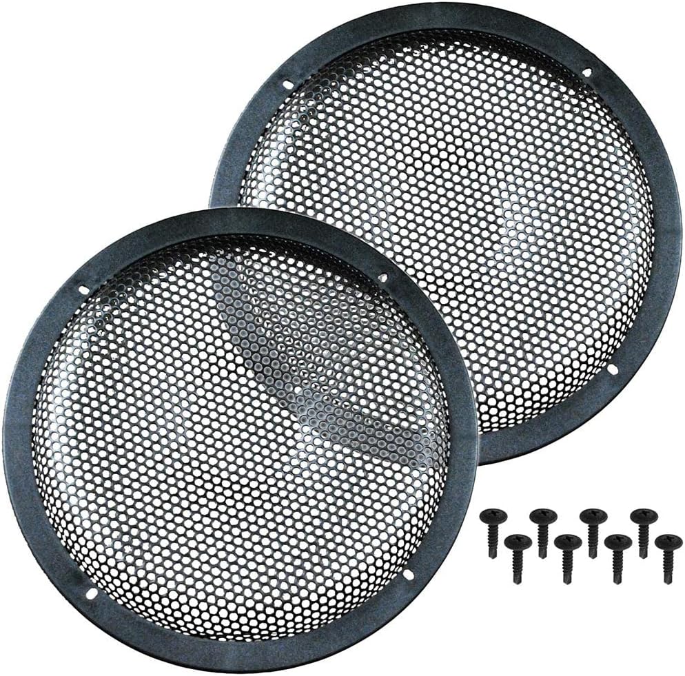 QPower GRILL15DELUXEKIT 15" Metal Subwoofer Grill Pair