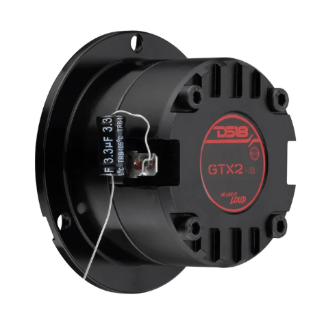 DS18 GTX2 3" Super Bullet Tweeter with Neodymium Magnet -Silver or Black