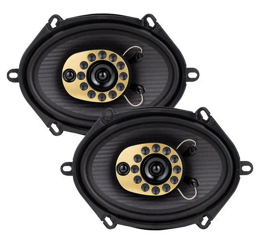 Jensen JS68T "Triax" 6x8" Speakers 250W Max