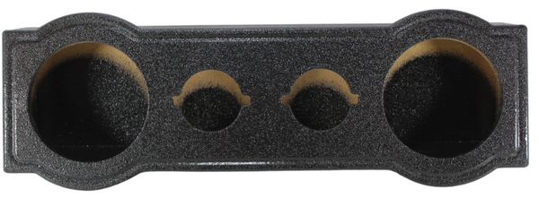 King Boxes KB-265X235 Spraylined Headliner Box 2x6.5" & 2x3.5"