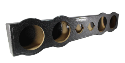 King Boxes KB-465X235 Spraylined Headliner Box 4x6.5" & 2x3.5"