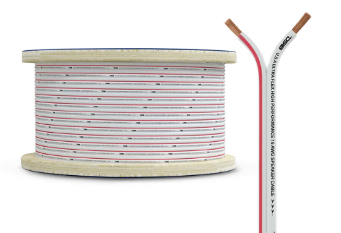 DS18 MOFC16GA150SW Marine Grade 16 Gauge OFC Speaker Wire 150ft