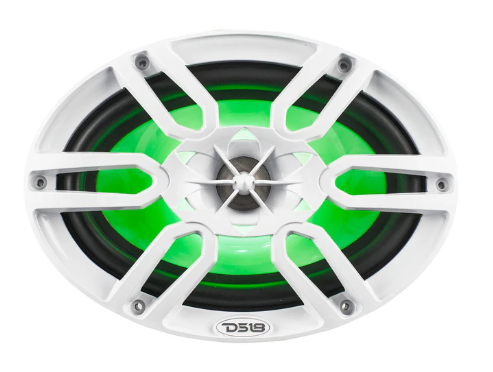 DS18 NXL-69 Marine 6x9" Speakers with LED Lights