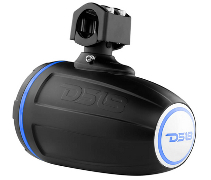 DS18 NXL-XDT/BK Marine/Powersports 7" Driver Tower with RGB LED lights