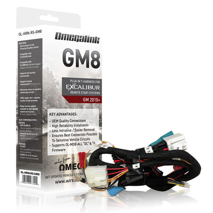 Omega OL-HRN-RS- Vehicle Specific T-Harnesses for Remote Start/Security Systems