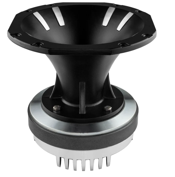 DS18 PRO-DKH2 2" Bolt On Throat Compression Driver 3" Titanium VC and PRO-HA102/BK Horn 800 Watts