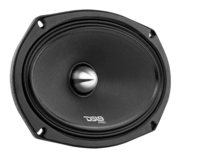 DS18 PRO-FR69NEO 6x9" Full Range Loudspeaker with Bullet and Grill