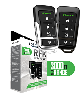 Omega RFK-32-SST 4-Button One-Way Remote Kit