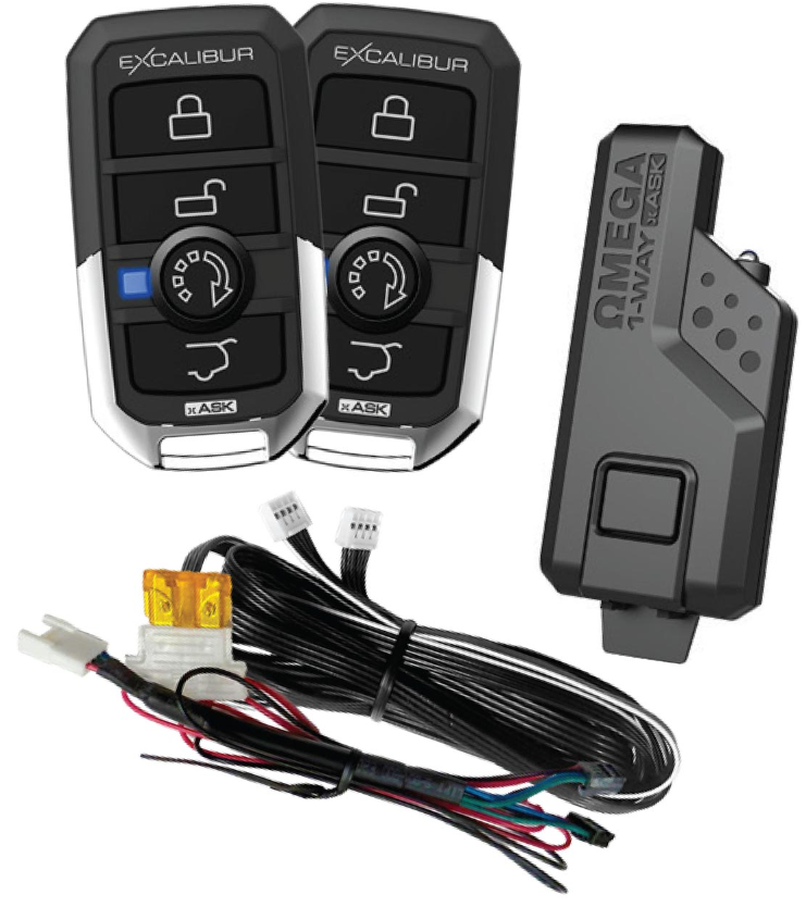 Omega RK-380 4-Button One-Way Remote Kit