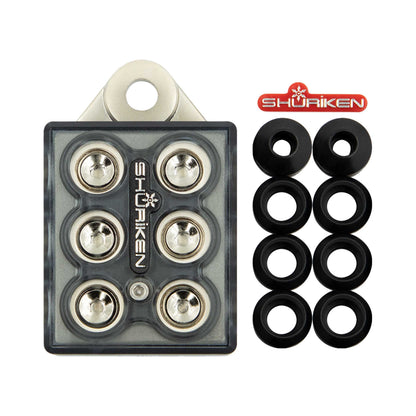 Metra Shuriken SK-TML-BLK Brass Bus Bar Block with Gate-Lock