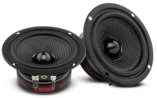 DS18 ZXI-354 3.5" Full Range Car Speakers with Bullet 120W