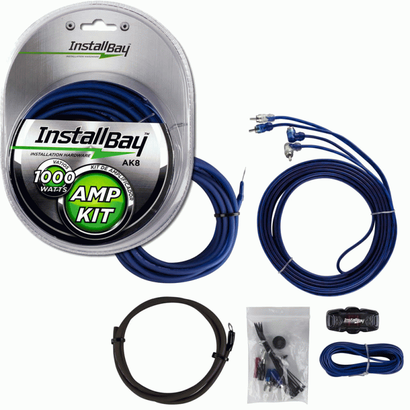 Install Bay AK8 Amp Kit 8 Gauge with mini-ANL Fuse Holder