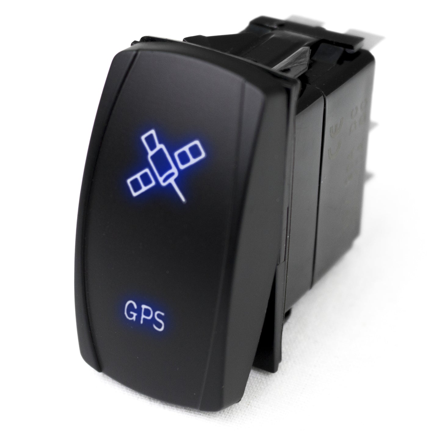 LED Rocker Switch w/ Blue or White LED Radiance (GPS)