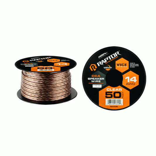 Raptor RSW14-50 14 Gauge Speaker Wire 50 ft