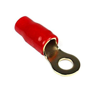 RT4R 4 gauge Ring Terminals Red